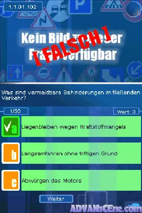 Super Fahrschule (Germany) screen shot game playing